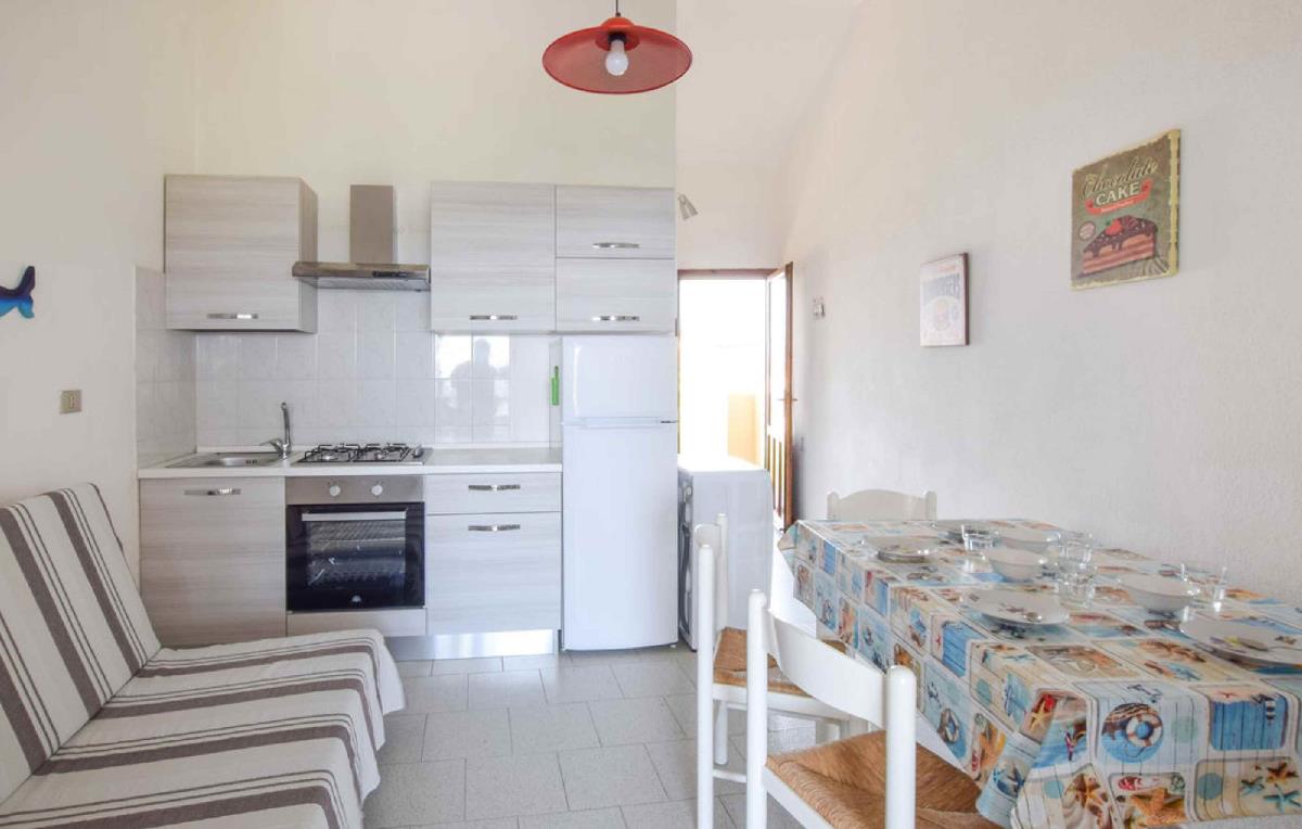 Cucina-Soggiorno Casa Vista Mare Agru Budoni Sardegna